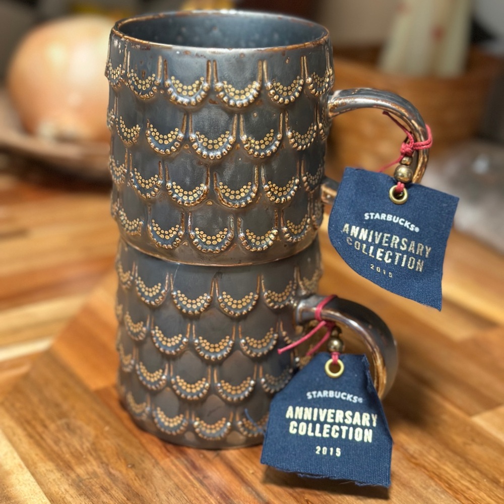 2015 Starbucks Anniversary Collectible Mugs